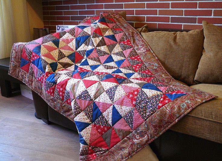 Техника пэчворк – старинное рукоделие на современный лад: советы, схемы и мастер-класс | Одеяло, Лоскутное одеяло, Пэчворк