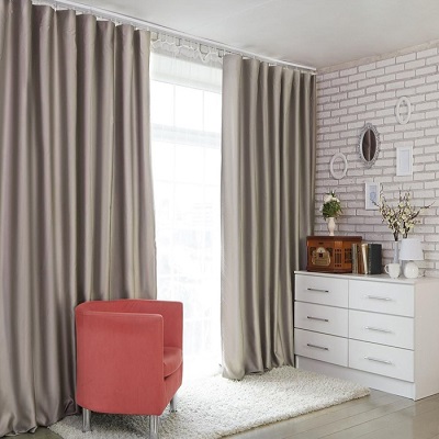 Этель «Штора портьерная»(серебряный) Этель «Штора портьерная»(серебряный)