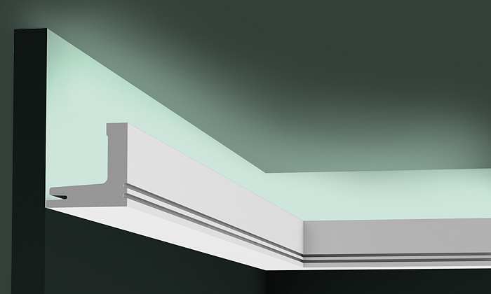 карниз с подсветкой для натяжного потолка