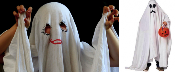Костюм привидения для ребёнка