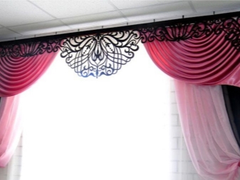 Ажурные ламбрекены своими руками