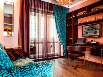 Тюль из двух половинок — варианты в интерьере