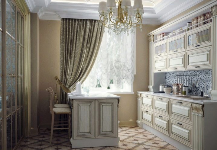 Шторы для маленькой кухни