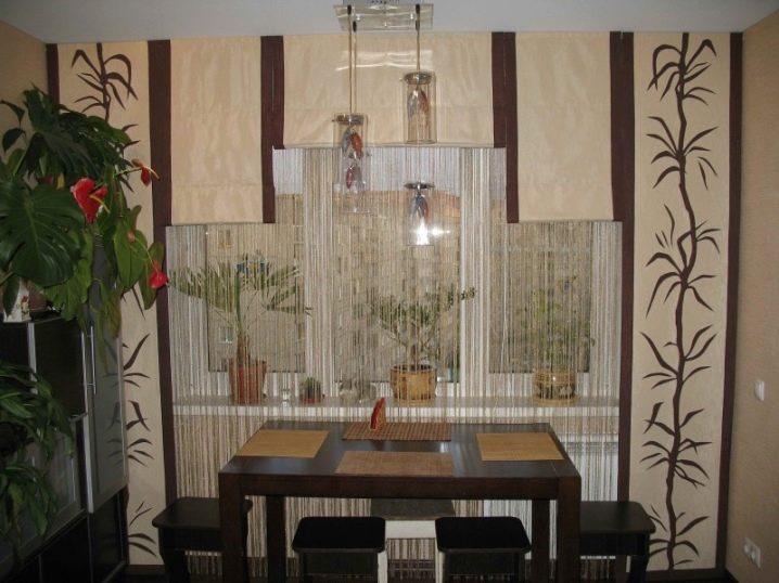 Шторы для маленькой кухни