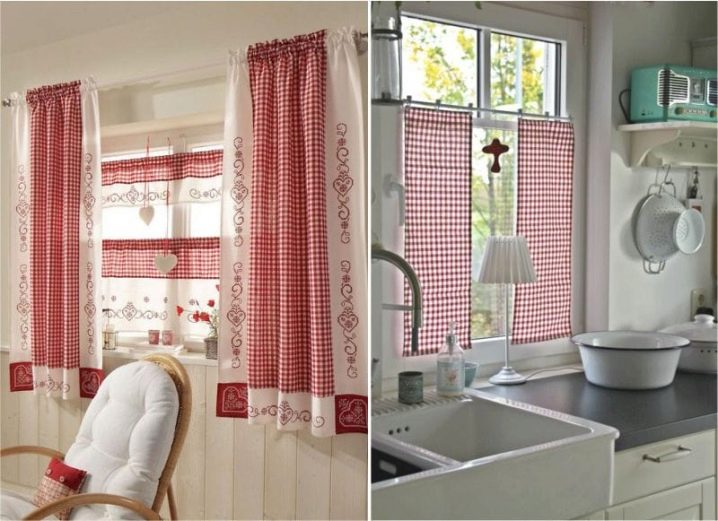 Короткие шторы на окна: дизайн занавесок до подоконника для гостиной, зала