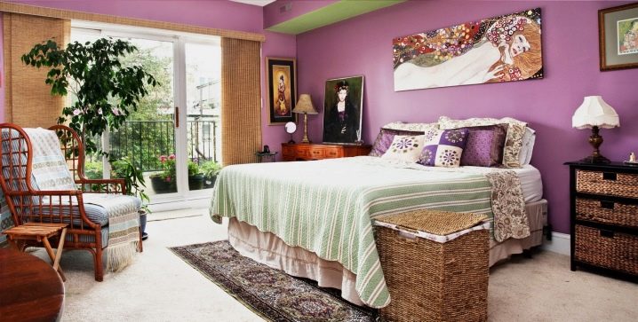 Сиреневый потолок в интерьере, натяжные и подвесные конструкции, сочетания цвета