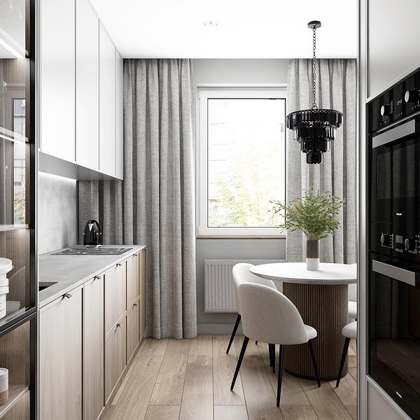 Тюль для зала 2023 года - фото новинок в современном стиле тюли с шторами и без