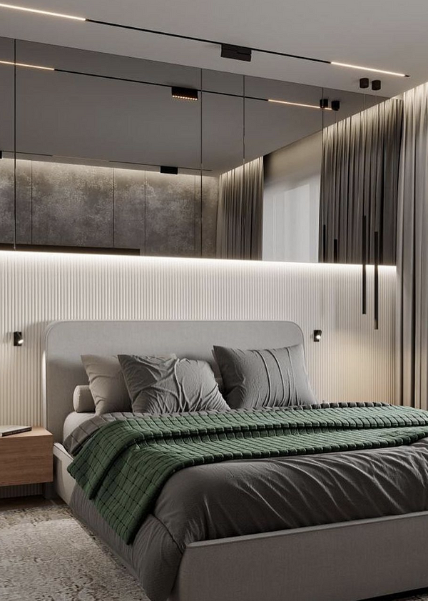 Шторы к серым обоям - фото идей цвета штор в спальню, зал, гостиную, кухню к серым обоям