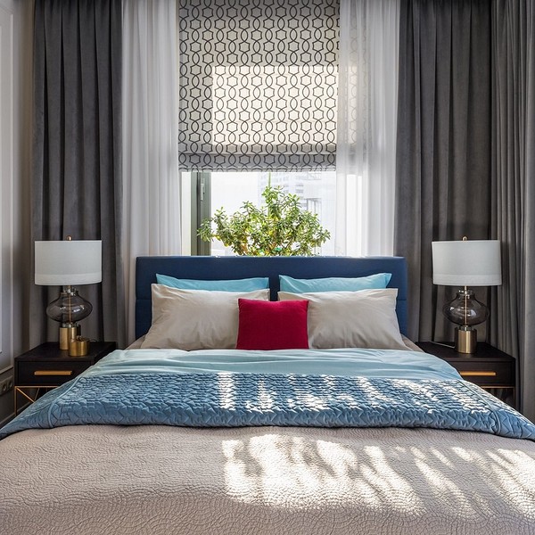 Тюль из двух половинок — варианты в интерьере