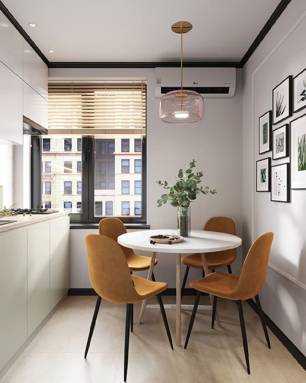 Шторы на кухню: фото самых стильных фасонов, модные цвета и узоры, советы по выбору