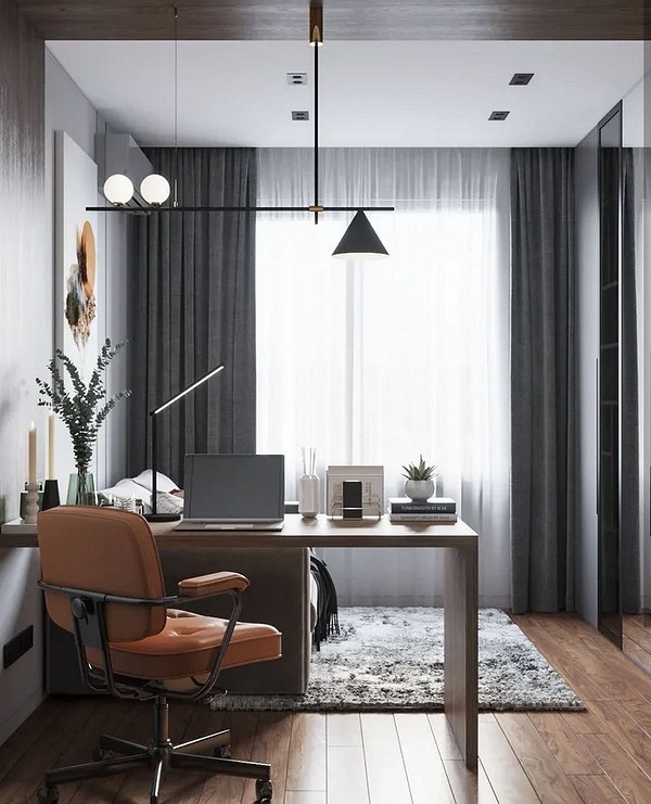 Плотные шторы блэкаут (Blackout) - фото красивого дизайна и сочетания в интерьере