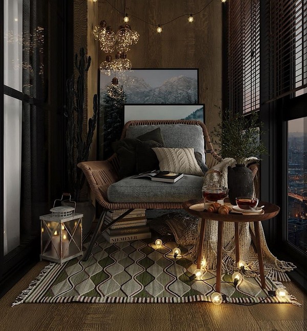 Шторы на балкон: идеи с фото, советы по выбору