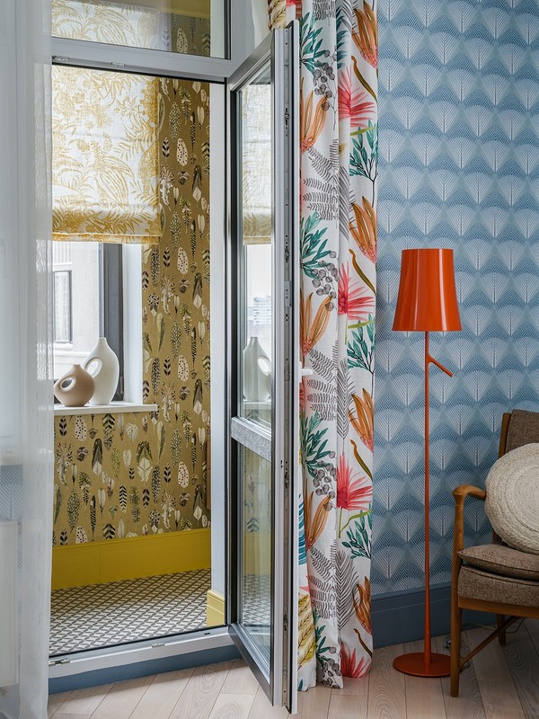 Шторы на балкон: идеи с фото, советы по выбору