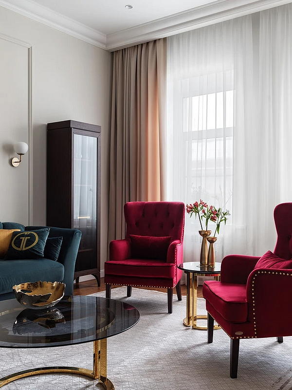 Тюль в гостиную: новинки красивого дизайна для зала