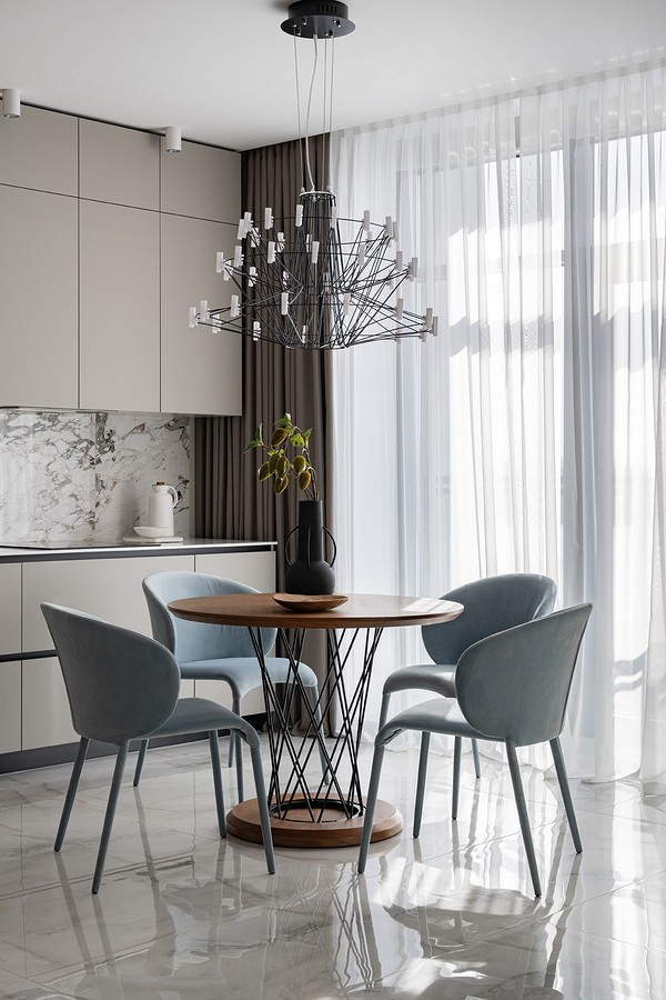 Тюль на кухню: плюсы и минусы, разновидности, реальные фото примеры