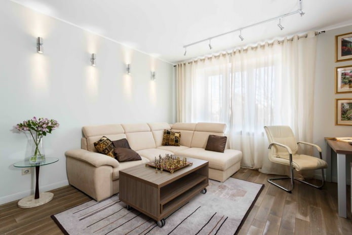 Шторы на люверсах в гостиную Шторы на люверсах в гостиную