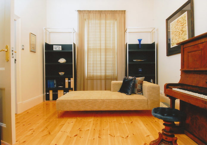 горизонтальные ламели в сочетании с тюлем горизонтальные ламели в сочетании с тюлем