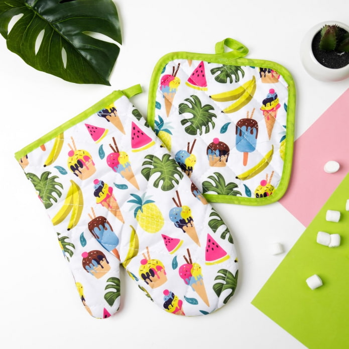 набор кухонных полотенец на кухню