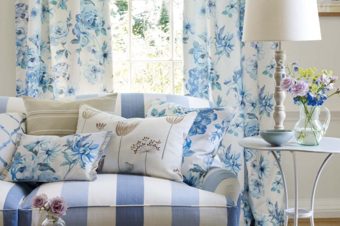 текстиль в стиле прованс