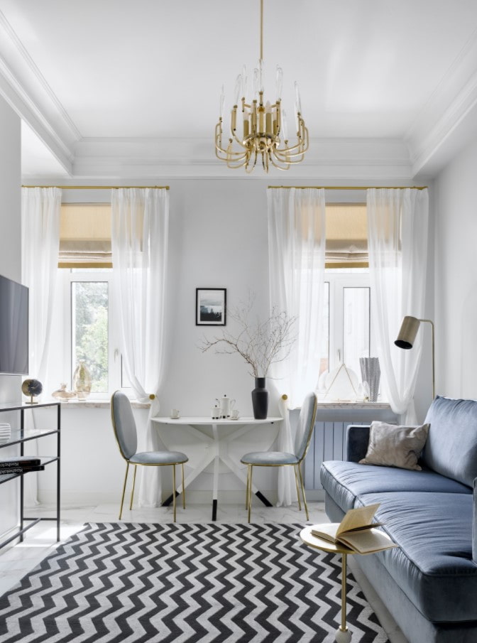 ковер в гостиной