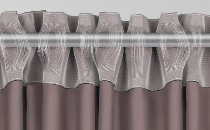 занавес на ленте