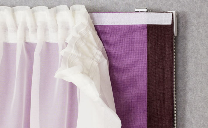 занавес на липучке