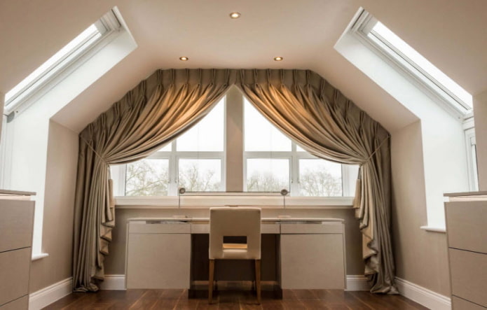 Шторы для нестандартного окна Шторы для нестандартного окна