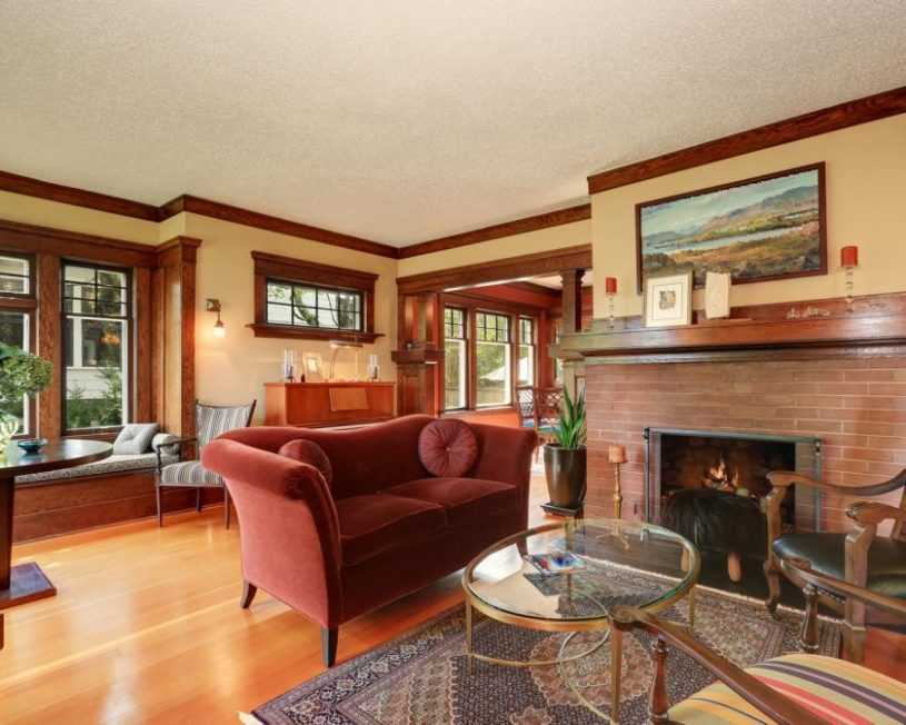 Камин в интерьере 2023: ТОП-25 модных дизайнерских идей (+ тренды)