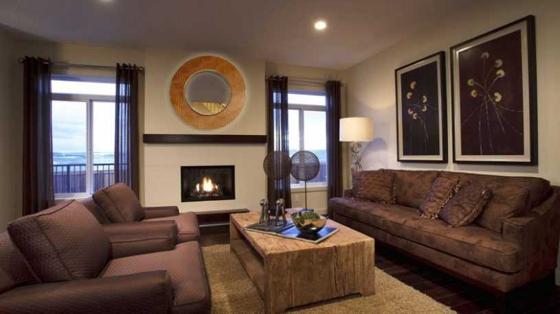 Камин в интерьере 2023: ТОП-25 модных дизайнерских идей (+ тренды)