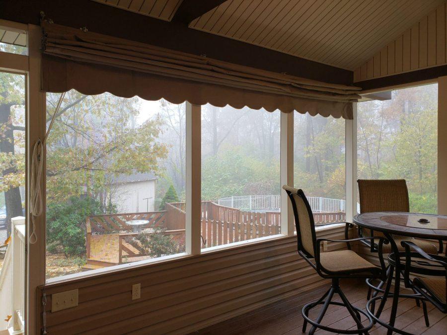 Особенности уличных рулонных штор для беседки, веранд и террас