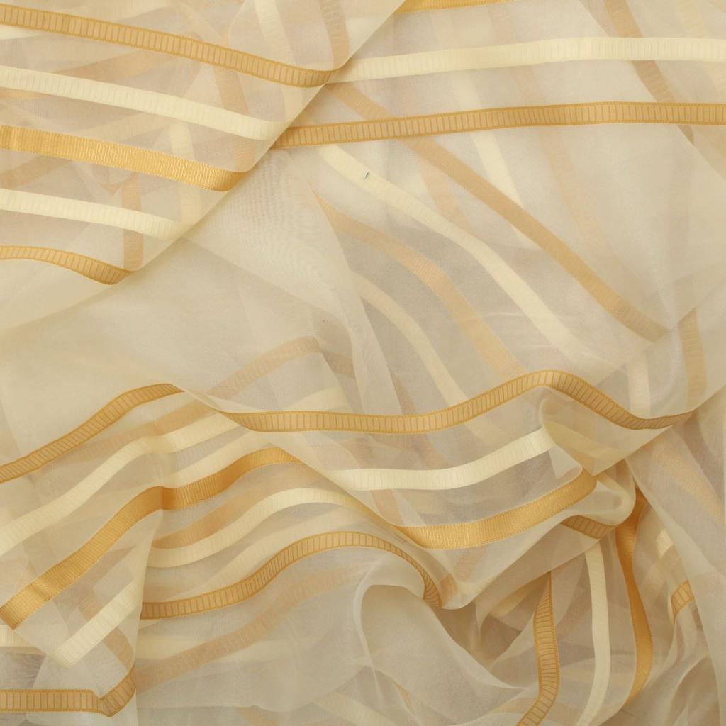 Комбинированные шторы из органзы