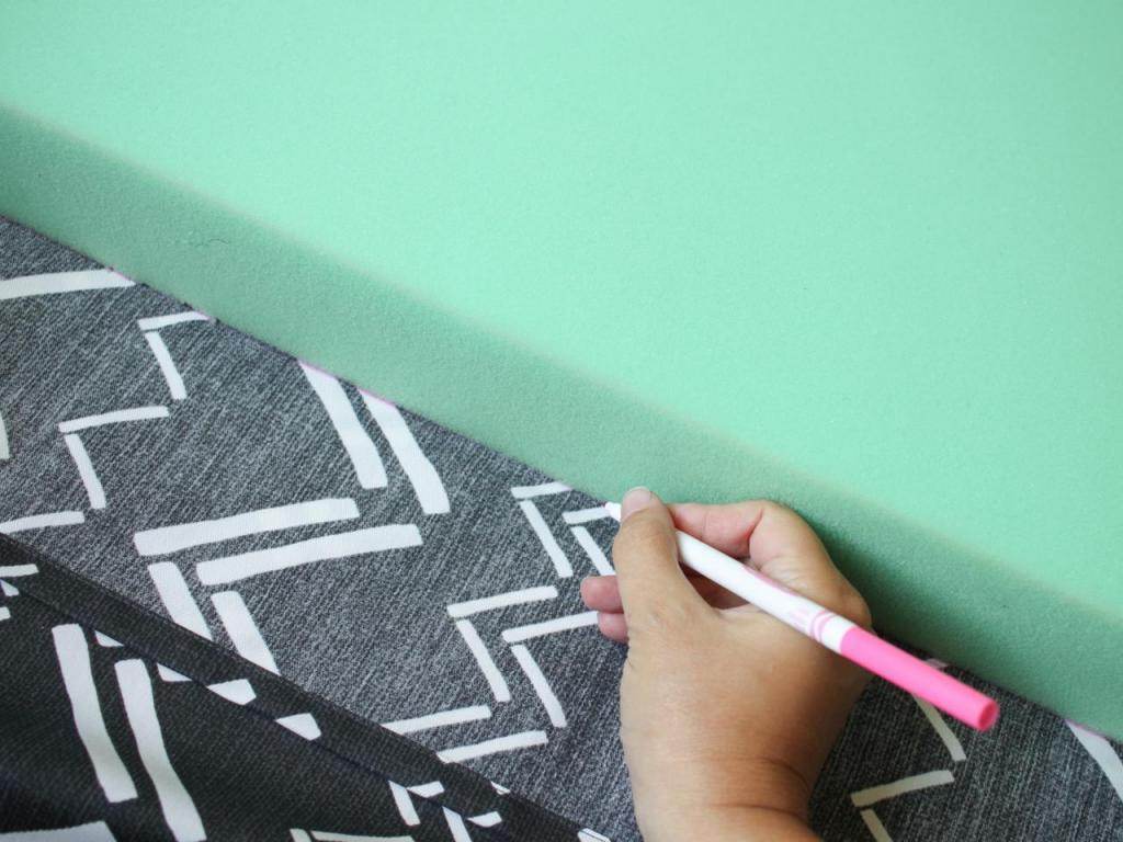 Подушки для стульев: своими руками, пошаговая инструкция выкройки