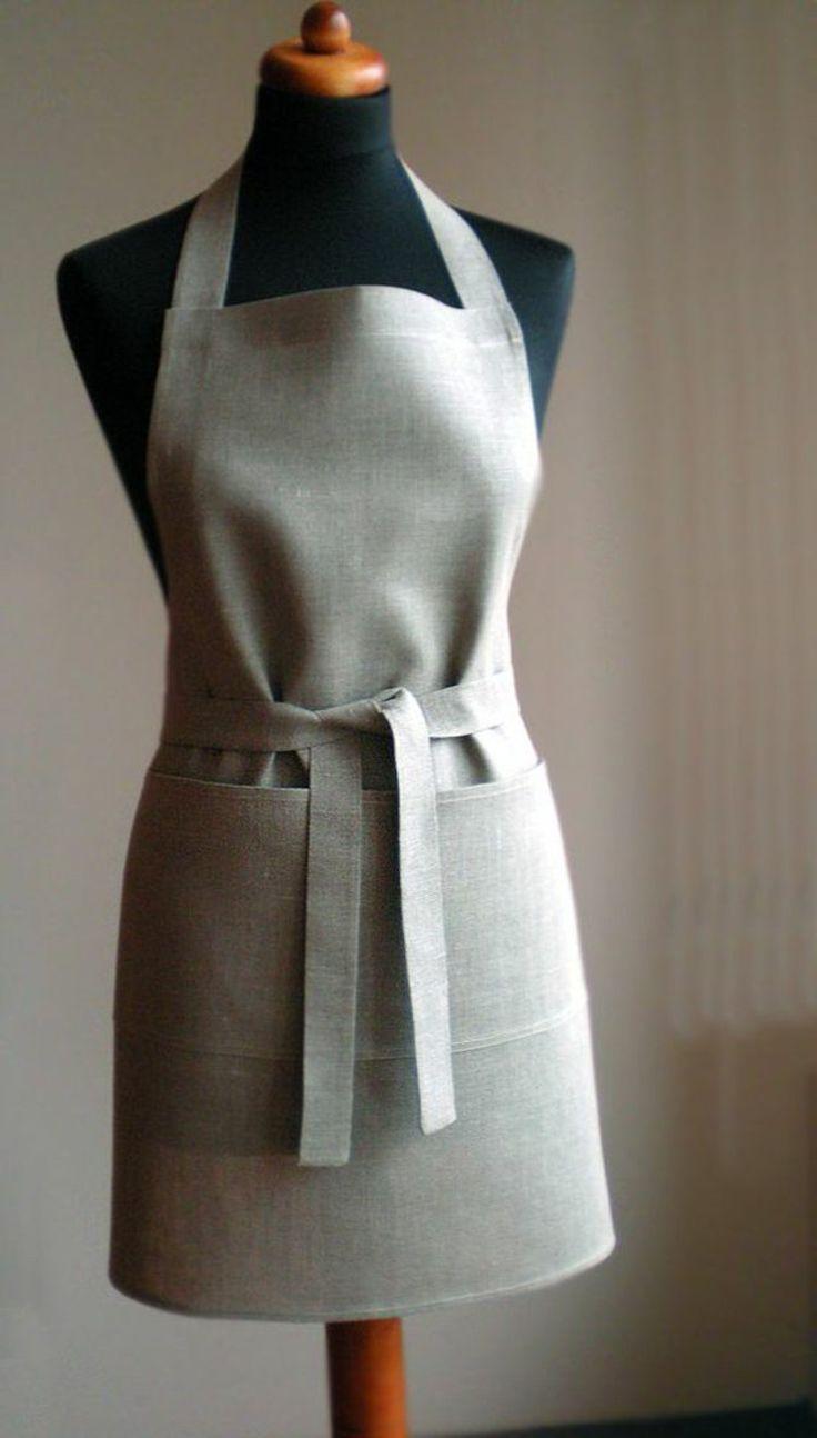 Выкройка красивого фартука для кухни для кухни своими руками