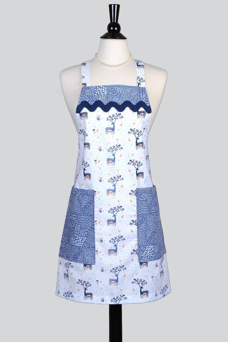 Выкройка красивого фартука для кухни для кухни своими руками