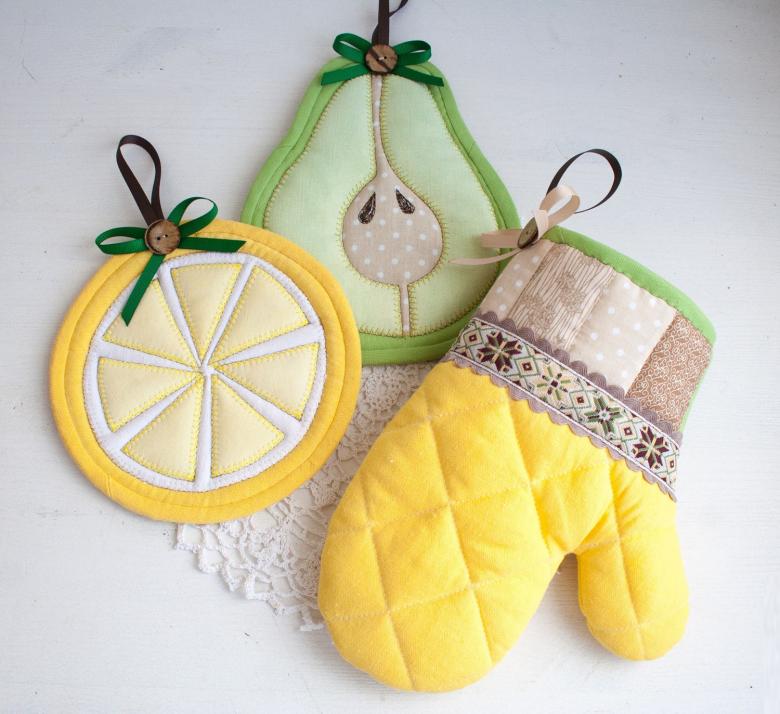 Прихватки своими руками - схемы и мастер-классы по выкройке прихваток для кухник