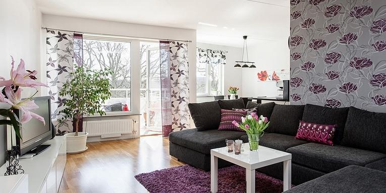 Шторы в гостиную в современном стиле: дизайн занавесок и портьер, легкие и стильные варианты