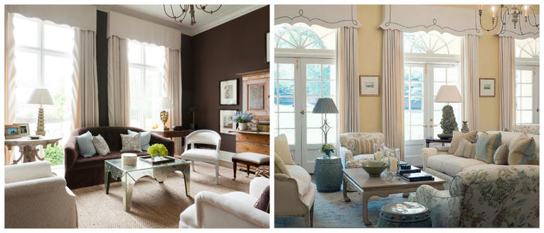 Модные ламбрекены