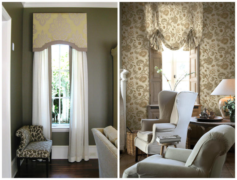 Модные ламбрекены