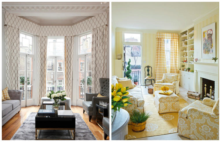 Модные ламбрекены