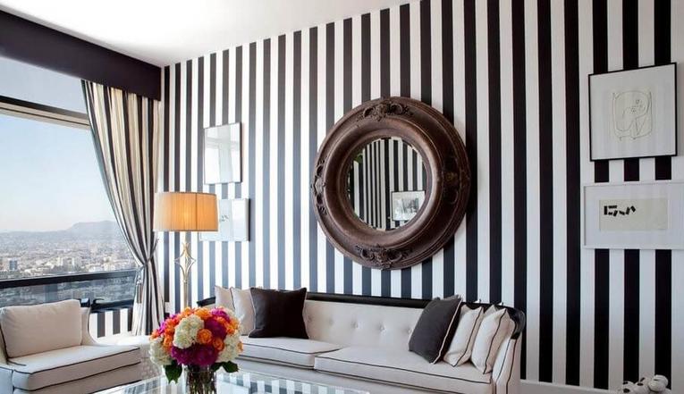 Шторы в полоску - примеры красивого дизайна и современного оформления