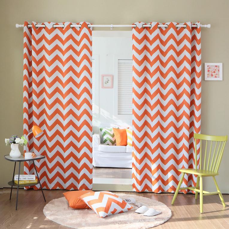 Шторы на люверсах в современном интерьере