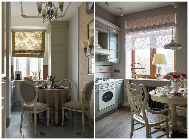 Шторы для маленькой кухни