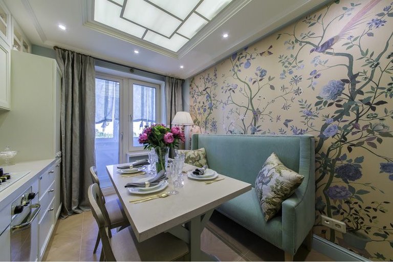 Шторы для маленькой кухни