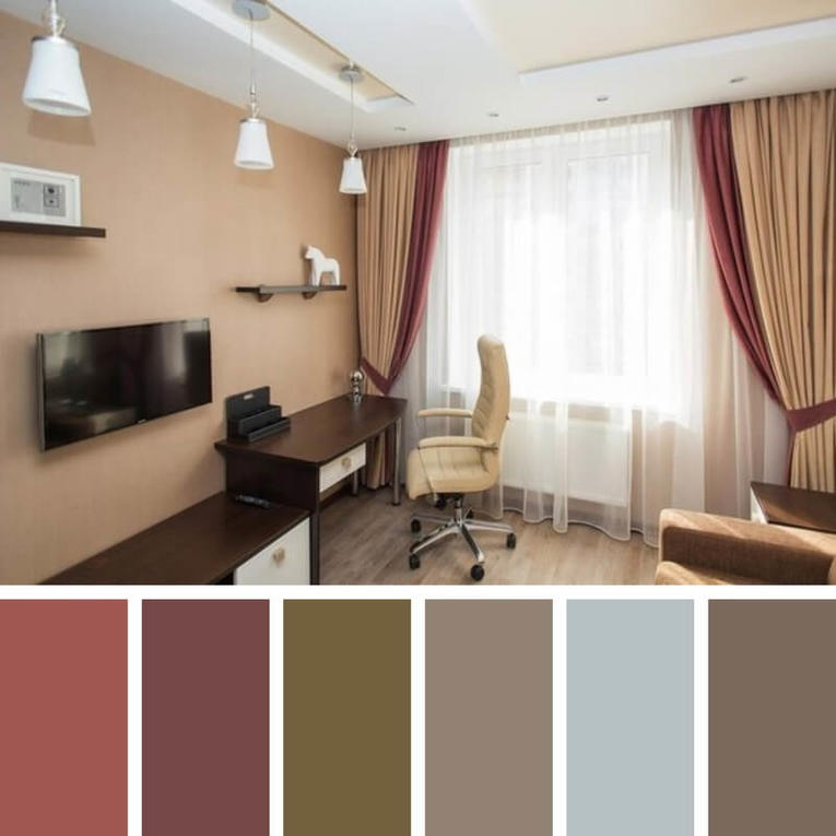 Выбираем шторы к бежевым обоям