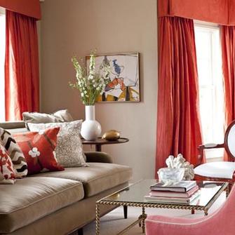 Шторы к серым обоям - фото идей цвета штор в спальню, зал, гостиную, кухню к серым обоям