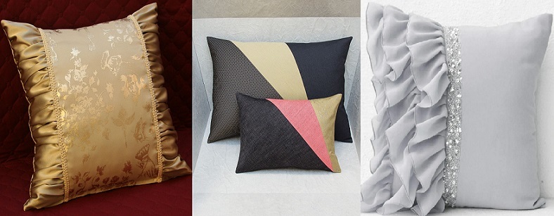 Наволочки для подушек из остатков тканей
