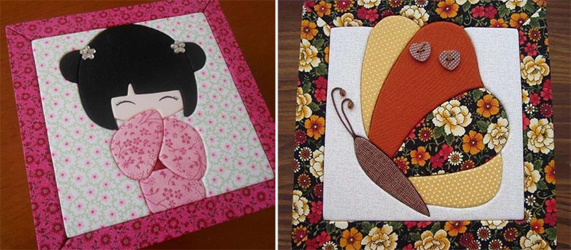 На фото изображено - Как использовать остатки ткани в рукоделии: идеи и советы, рис. Работы в технике кинусайга