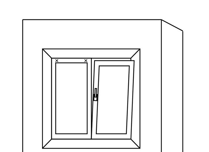 Крепление на оконную раму Крепление на оконную раму
