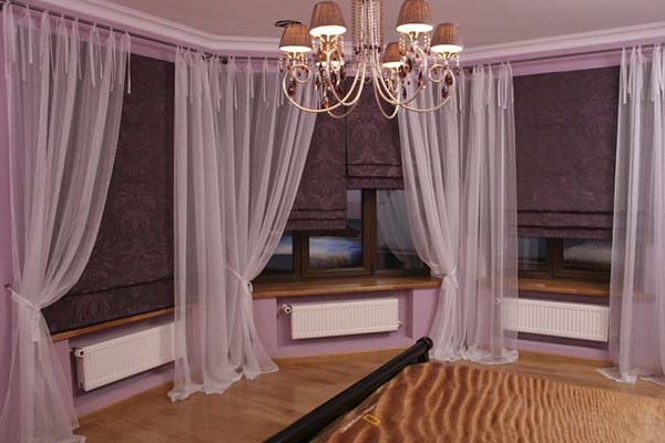 Тюль с магнитами