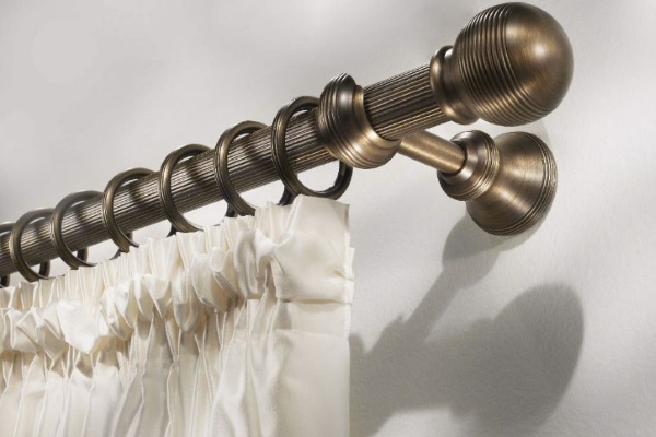 Тюль с кольцами